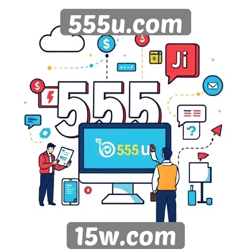 Estratégias de marketing utilizadas por 555u.com